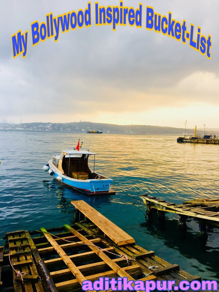 Bollywood inspired bucket list