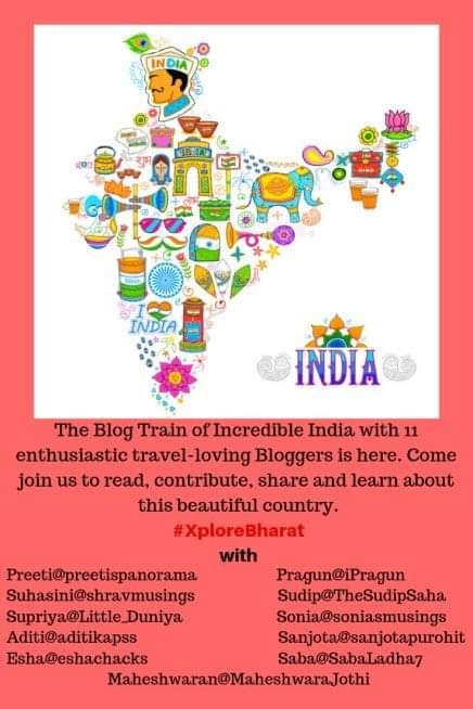 Xplore Bharat Blog train Xplore Bharat Blog train