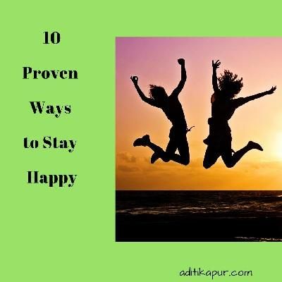 How to stay happy