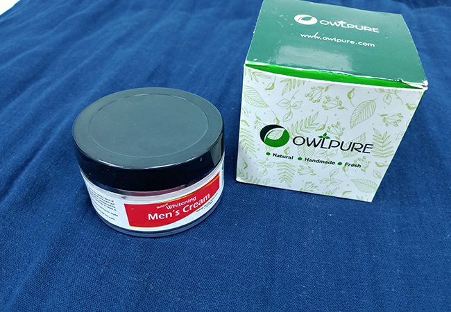 Owlpure men's whitening cream 