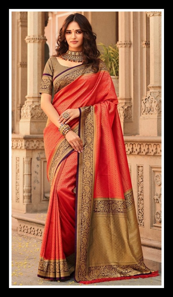 Silk Sarees are elegant wear 