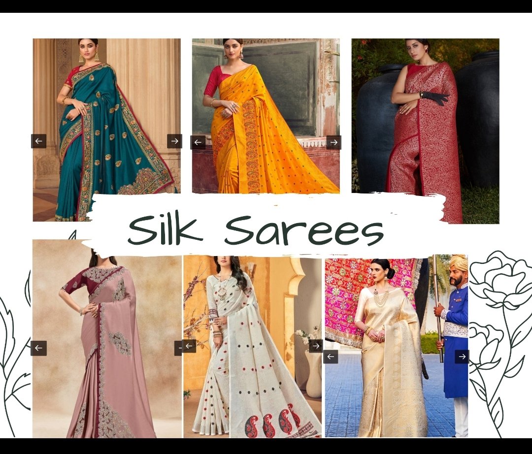 Quirk up silk sarees