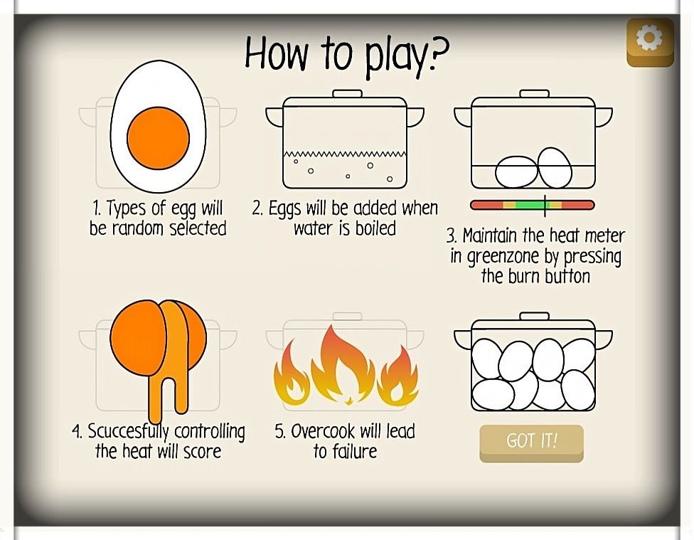 Boiled Eggs Culinary Games 