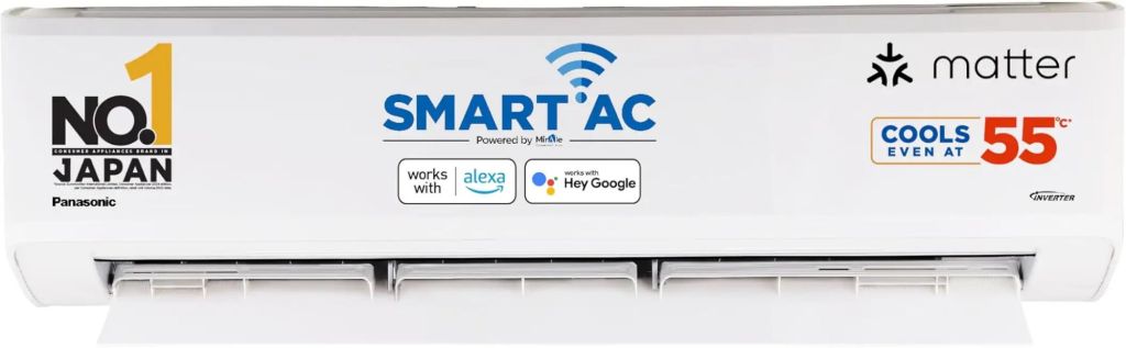 Panasonic 1.5 Ton 5 Star Wi-Fi Inverter Smart Split